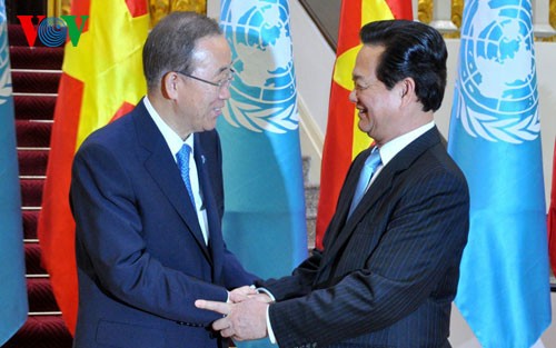 Entrevue Ban Ki-moon-Nguyên Tân Dung - ảnh 1